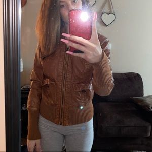 Brown Leather Jacket